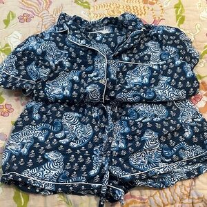 Print fresh pajama set